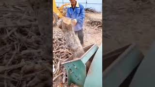 wood chipper machine [upl. by Berna]