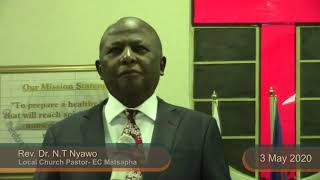 EC MATSAPHATHE POWER OF THE GOSPEL by Rev Dr NT Nyawo 03 May 2020 [upl. by Archle441]