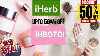 Best iHerb Coupon Codes 2024 iHerb DisCount Code UP TO 50 OFF Promo Code [upl. by Renba114]