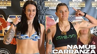 ELIA CARRANZA VS CHRIS NAMUS CARA A CARA [upl. by Akieluz]