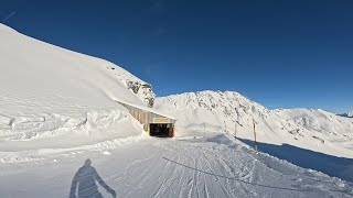 Arosa Lenzerheide Piste 21  Parpaner Rothorn Ski Schweiz Arosa 16122023 4K SCENIC VIEW [upl. by Haelahk]