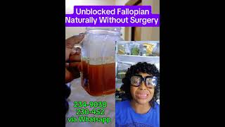 Natural Remedy To Unblocked Fallopian Tubes without surgery [upl. by Kristyn54]