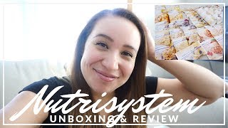 Nutrisystem Food Unboxing amp Review  50 OFF SAVINGS [upl. by Alicea]