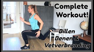 Thuis workout  Billen Benen amp Afvallen  OPTIMAVITA [upl. by Iramohs]