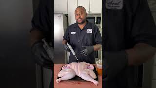 How to Spatchcock a Turkey plus Turkey Injection  Cooks with Soul [upl. by Hawkins939]