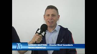 GERMAN MARTINEZ  Director Nivel Secundario  TECNO PERPETUO [upl. by Aicatan539]