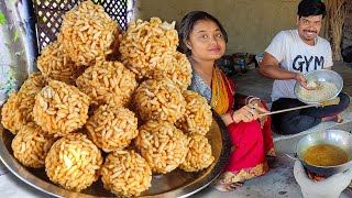 🔥মোয়া তৈরির এই গোপন টিপস কেউ দেবে না│Murir Moa Recipe Or Chirer Moa Recipe│Murmura Laddu Recipe [upl. by Qifahs]