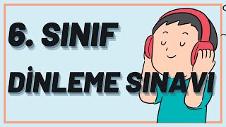 6 SINIF İNGİLİZCE DİNLEME SINAVI  YENİ SİSTEM [upl. by Yoong]