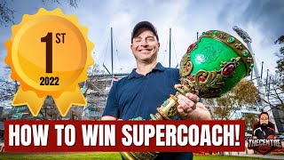 JP the 2022 AFL Supercoach winner REVEALS ALL [upl. by Ydur]