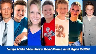 Ninja Kidz TV Members Real Name And Ages 2024 [upl. by Nwavahs589]