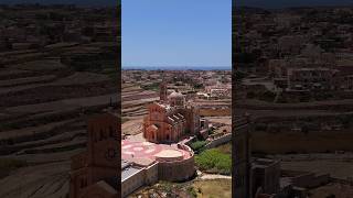 Ta Pinu Sanctuary Malta 🚁🇲🇹⛪ dji drone malta church shorts subscribe [upl. by Fonsie]