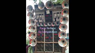 Face To face Dj competition music Hard Bass music Competition Archana Dj Behsar Neerajbehsar [upl. by Ahsilahs]