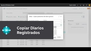Copiar diario en diarios generales y registros de mov de contabilidad al revertir entradas  BC [upl. by Danaher200]