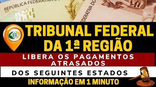 RAPIDINHAS DO INSS  TRF 1 LIBERA OS PAGAMENTOS DE QUAIS ESTADOS CONFIRA [upl. by Zenda]