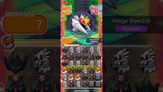 Pokemon shuffle mobile mega beedrill itemless Top 20   30 👍 [upl. by Oderfla473]