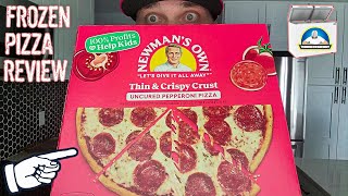 Newmans Own® Frozen Pizza Review 🥶🍕  Thin amp Crispy Crust Uncured Pepperoni  theendorsement [upl. by Remington]