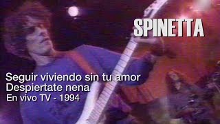 SPINETTA  Seguir viviendo sin tu amor y Despiertate nena [upl. by Attiuqaj]