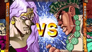 Fightcade 2 Jojos Bizarre Adventure  Ceekos PHL vs abdulmydudu JPN [upl. by Domela]