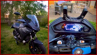 TEST YAMAHA 700 TRACER 2021 C’EST UNE DINGUERIE  😱 [upl. by Vories]