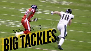 Week 3 nfl big tackles and collisions preseason 2024 [upl. by Atteynek]