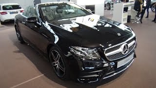 2018 MercedesBenz E 200 Cabrio  Exterior and Interior  Autotage Stuttgart 2017 [upl. by Syman787]