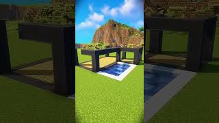 Minecraft Modern House🏠 shorts youtubeshorts [upl. by Ahsinor]