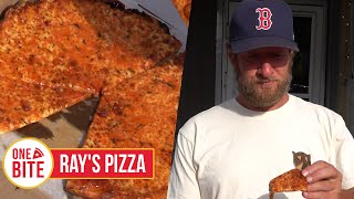 Barstool Pizza Review  Rays Pizza New Bedford MA presented by Mugsy Jeans [upl. by Orpheus]