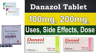 Danazol 200 mg tablet danazol uses in urdu Danazol 100 mg uses in hindi Side effects Dosage [upl. by Tonia]