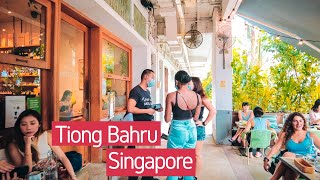 4K 🇸🇬 Exploring Tiong Bahru one of the Best Neighborhood in Singapore  Singapore City Tour 2021 [upl. by Coad]