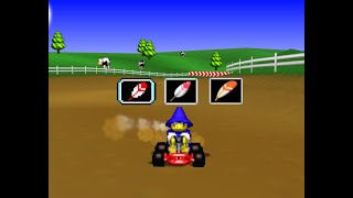 Beta Item Feather 30 Evolution in Mario Kart 64 Hooting Time [upl. by Etolas]