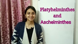 Phylum Platyhelminthes and Aschelminthes  Biological classification part 14  Class XILecture 42 [upl. by Ettegroeg]