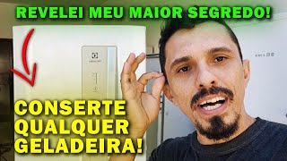 Meu maior segredo para consertar qualquer geladeira que não gela embaixo  veja como [upl. by Jim312]