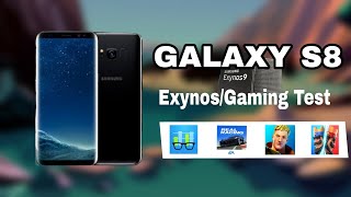 Samsung Galaxy S8Gaming Test 2021 FortniteReal racing3Clash Royale [upl. by Manfred845]