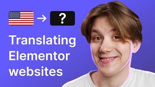 How to Translate Your Elementor Website Using Polylang  Multi Language WordPress Websites [upl. by Zetnauq]