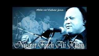 Mele ne Vichar jana  Nusrat Fateh Ali Khan [upl. by Nylodnewg]