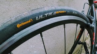 Review Pneus Continental ULTRA SPORT 3 700x25  Tubeless  Deu certo [upl. by Erlina]