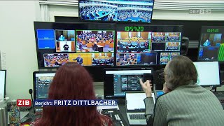 Österreichs Parlament streitet über den ORF 2024 [upl. by Eddra536]