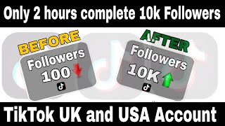 How to buy TikTok followers UK and USA Account [upl. by Reivazx]