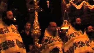 Christian Orthodox Byzantine Music  Athos Vatopedi [upl. by Attelra]