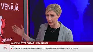 Kaksi vuotta sotaa Ukrainassa – MTV Uutiset Liven erikoislähetys 20220222 [upl. by Stanfill]