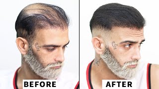 Old to Young Self Haircut for Thinning Hair [upl. by Filiano17]