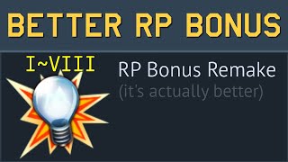 Improved Research Bonuses [upl. by Avrit]