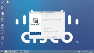 SecureCRT configuration with GNS3 [upl. by Stempson]