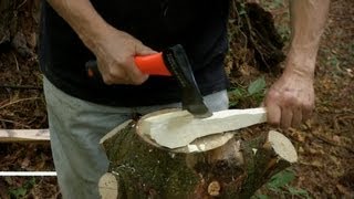 Carving a Spoon Using an Axe  Paul Sellers [upl. by Iahcedrom]