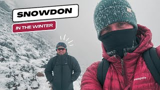 Snowdon in the winter  is this the most accessible ADVENTURE in the UK [upl. by Radec700]