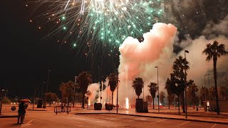 Gran Mascleta Nocturna Mislata 2024 4K  Pirotecnia del Mediterráneo [upl. by Kilar]