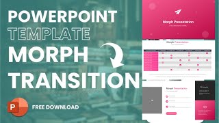 PPT Morph Transition Template Edit Langsung amp Presentasi Jadi Lebih Profesional [upl. by Sanger]