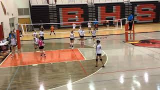 Var Vball  Bloomingdale tourney finals vs Fennville 10524 [upl. by Constant]