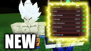 NEW Infinite Stats Has Been Released  DBZ Final Stand [upl. by Curcio]