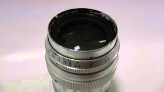 Steinheil Culminar 85mm f28 00197 [upl. by Hcardahs]